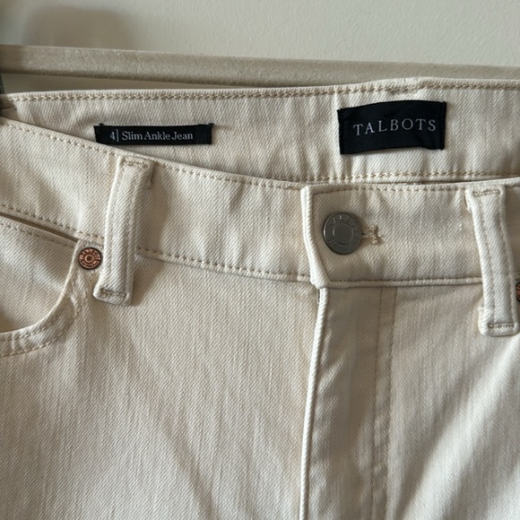 Like New Talbots Slim Ankle Jean - Picture 3 of 6